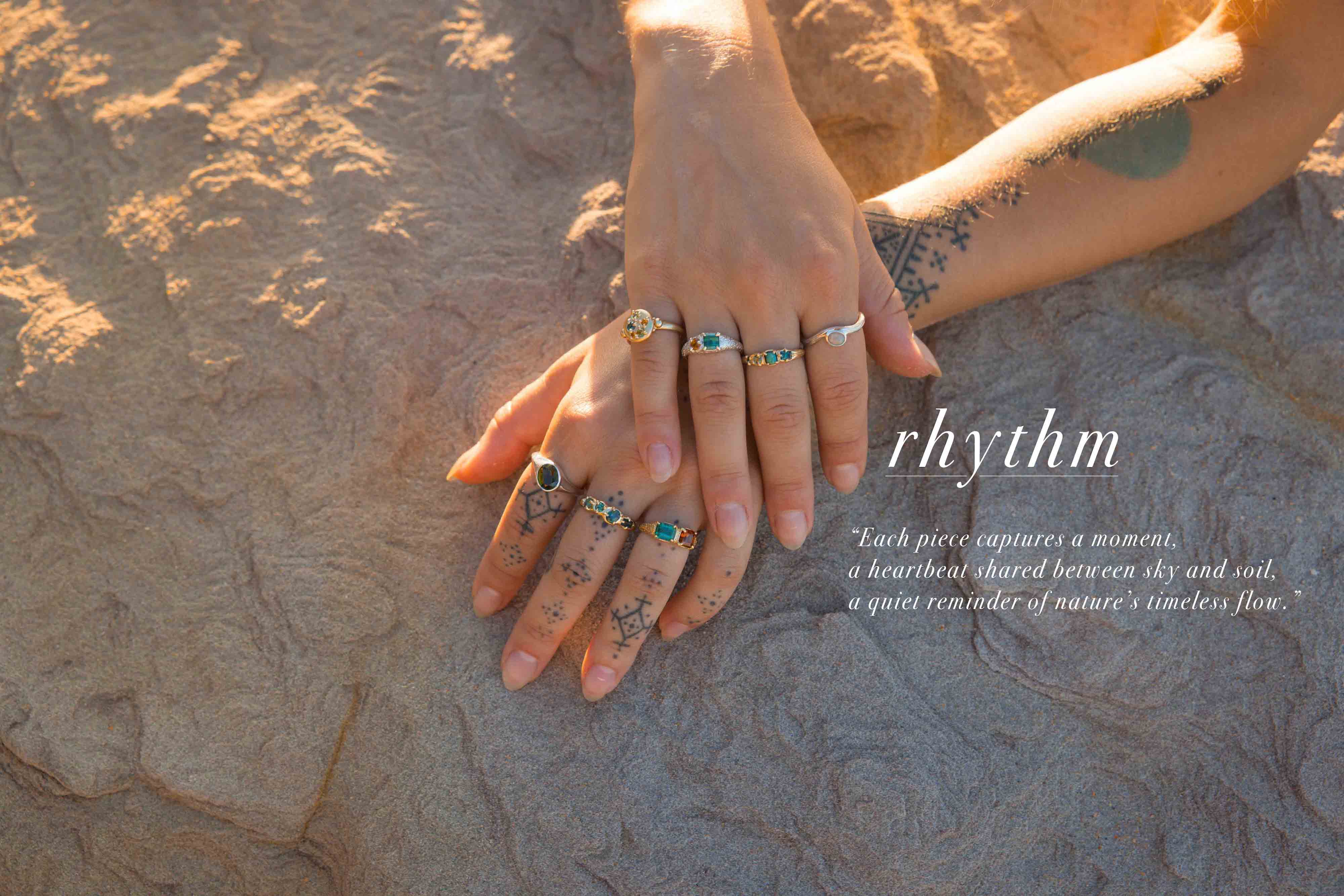 Rhythm | A collection inspired from ocean & earth