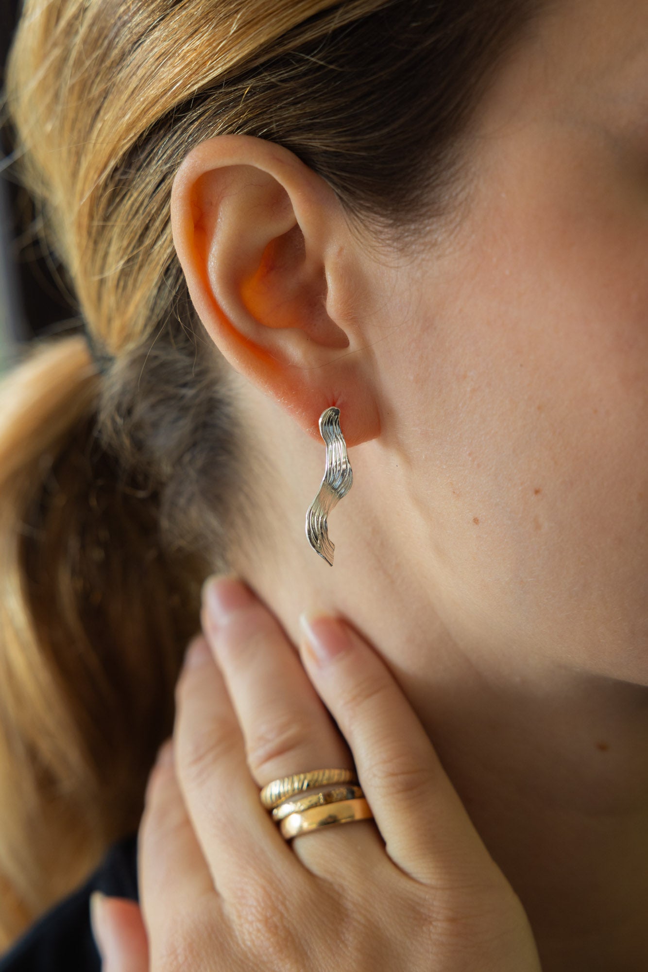 KELP STUDS - Neij Jewellery, Earrings