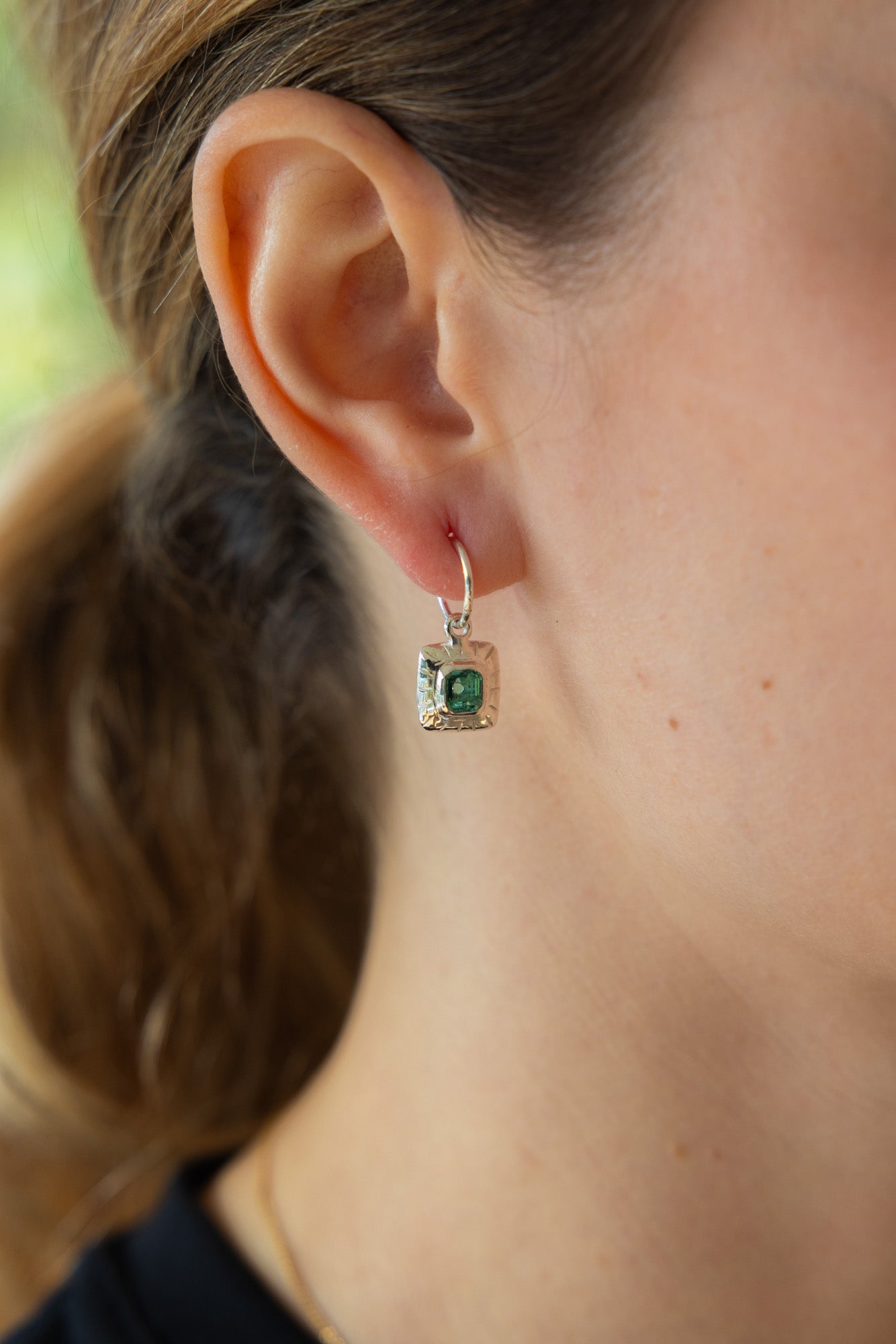OG TOURMALINE SLEEPERS - Neij Jewellery, Earrings