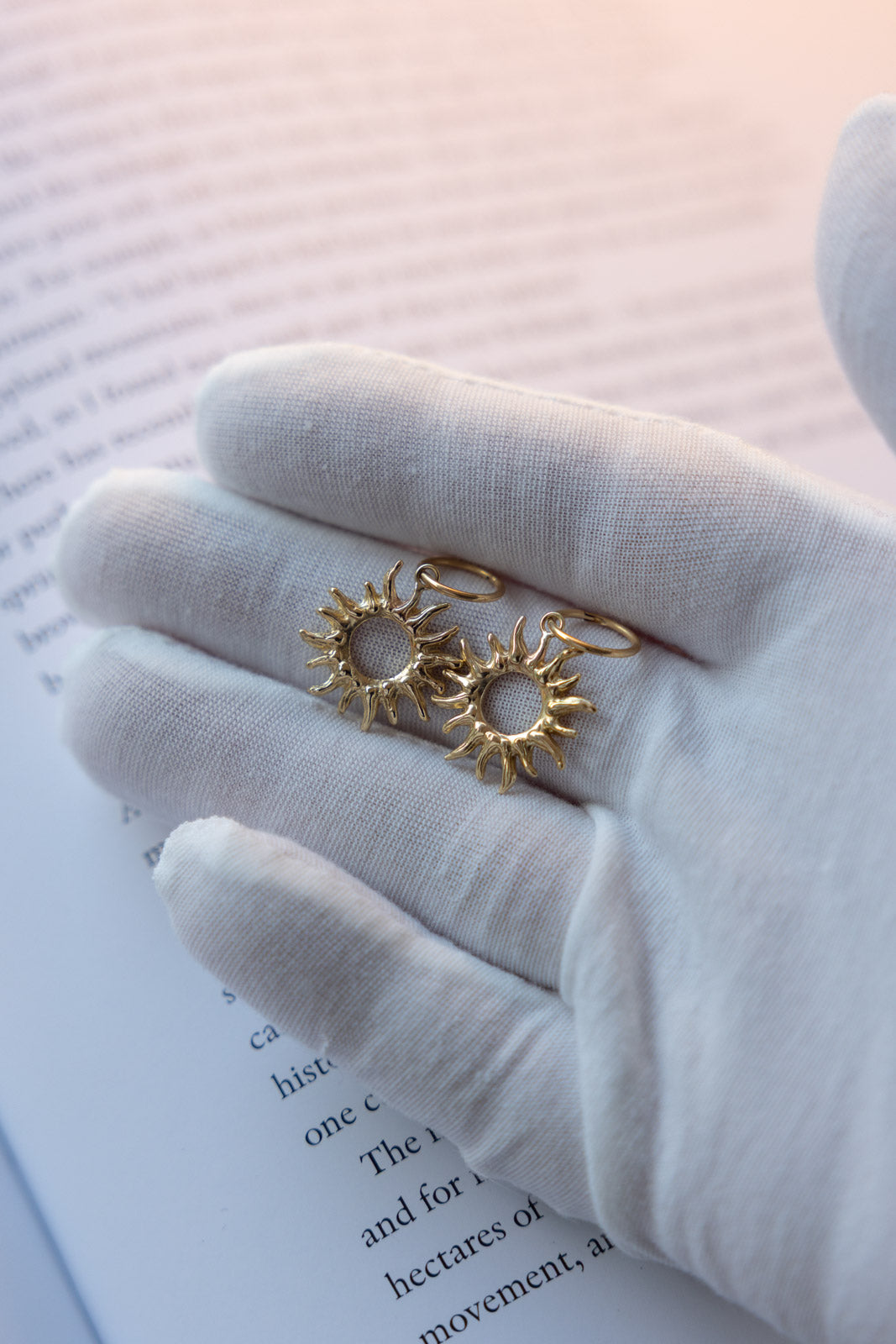 SOL SLEEPERS - GOLD - Neij Jewellery, Earrings