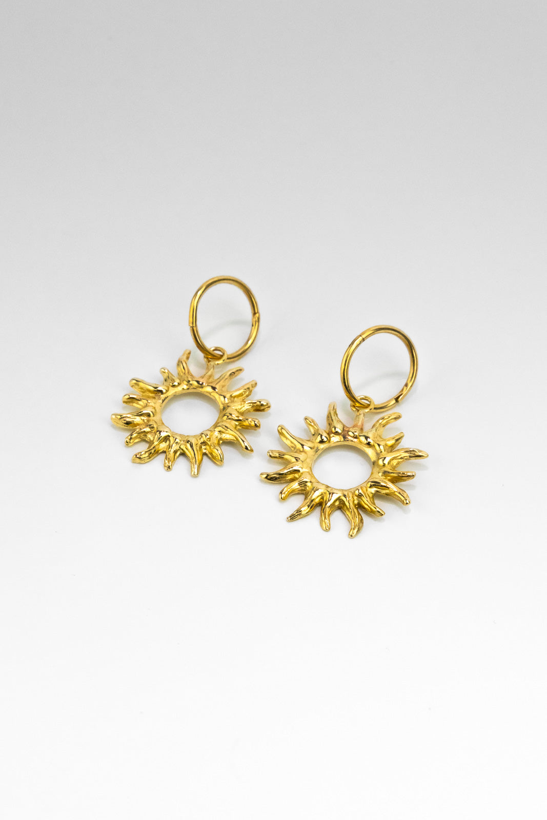 SOL SLEEPERS - GOLD - Neij Jewellery, Earrings
