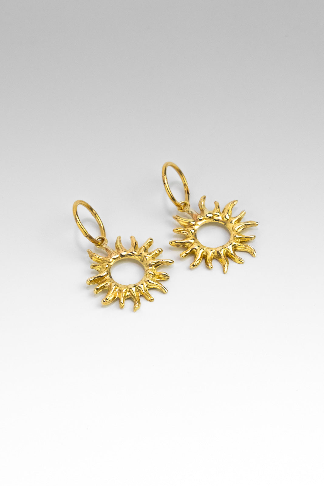 SOL SLEEPERS - GOLD - Neij Jewellery, Earrings