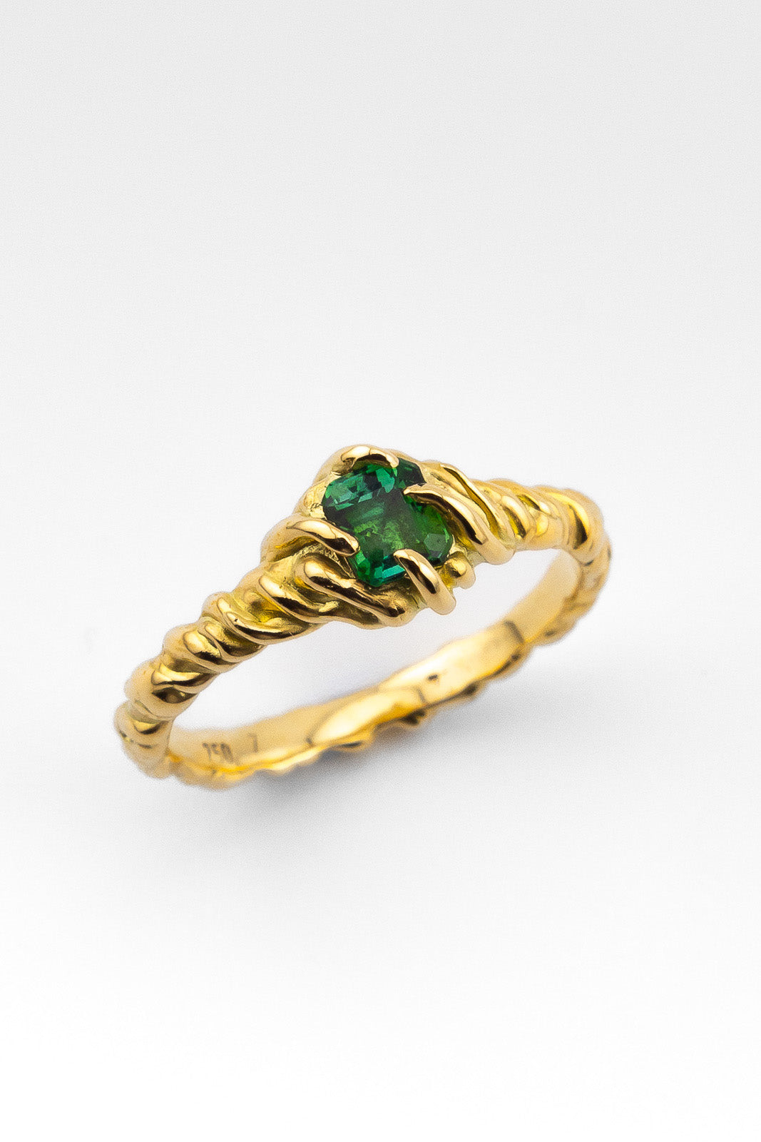 TOURMALINE WAVE RING | SOLID GOLD - Neij Jewellery, Rings