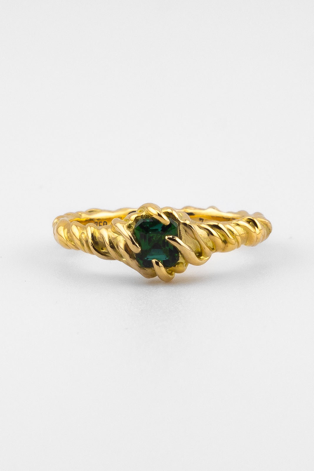 TOURMALINE WAVE RING | SOLID GOLD - Neij Jewellery, Rings