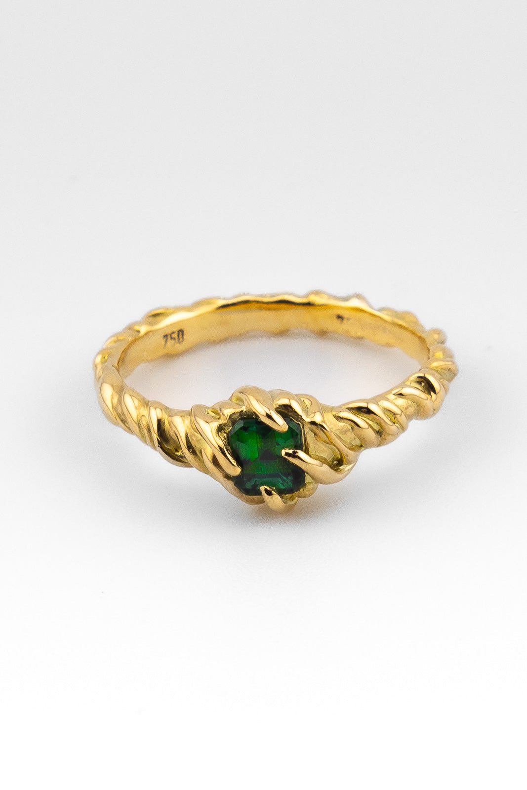 TOURMALINE WAVE RING | SOLID GOLD - Neij Jewellery, Rings