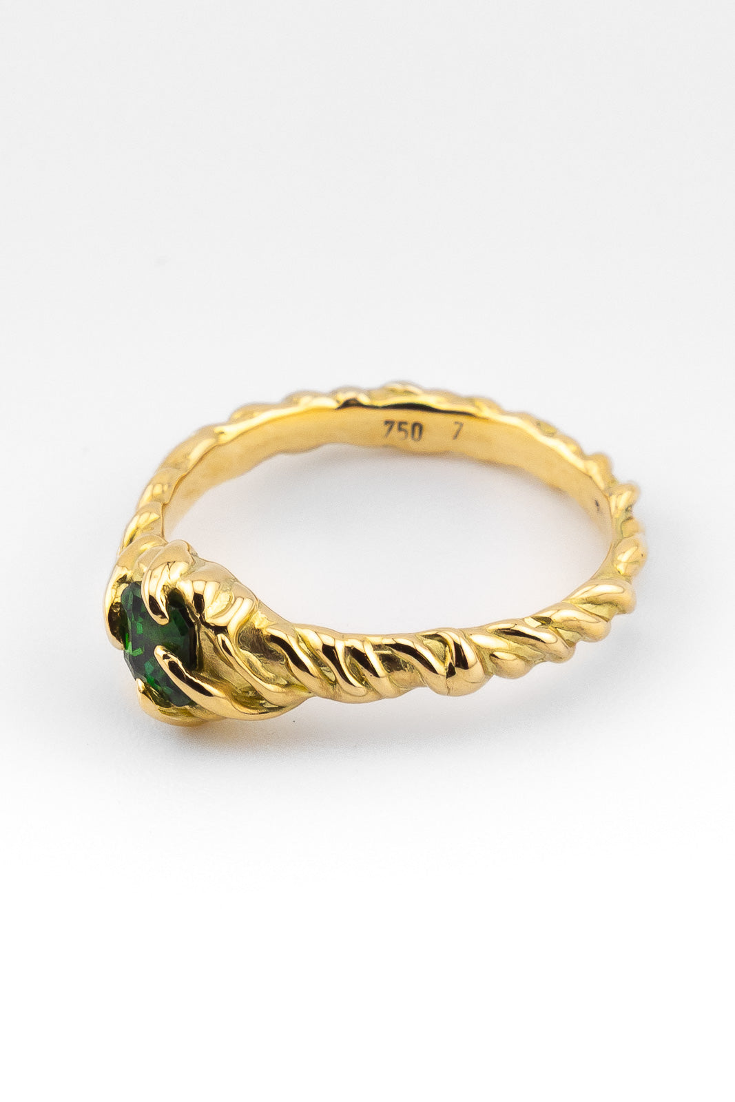 TOURMALINE WAVE RING | SOLID GOLD - Neij Jewellery, Rings