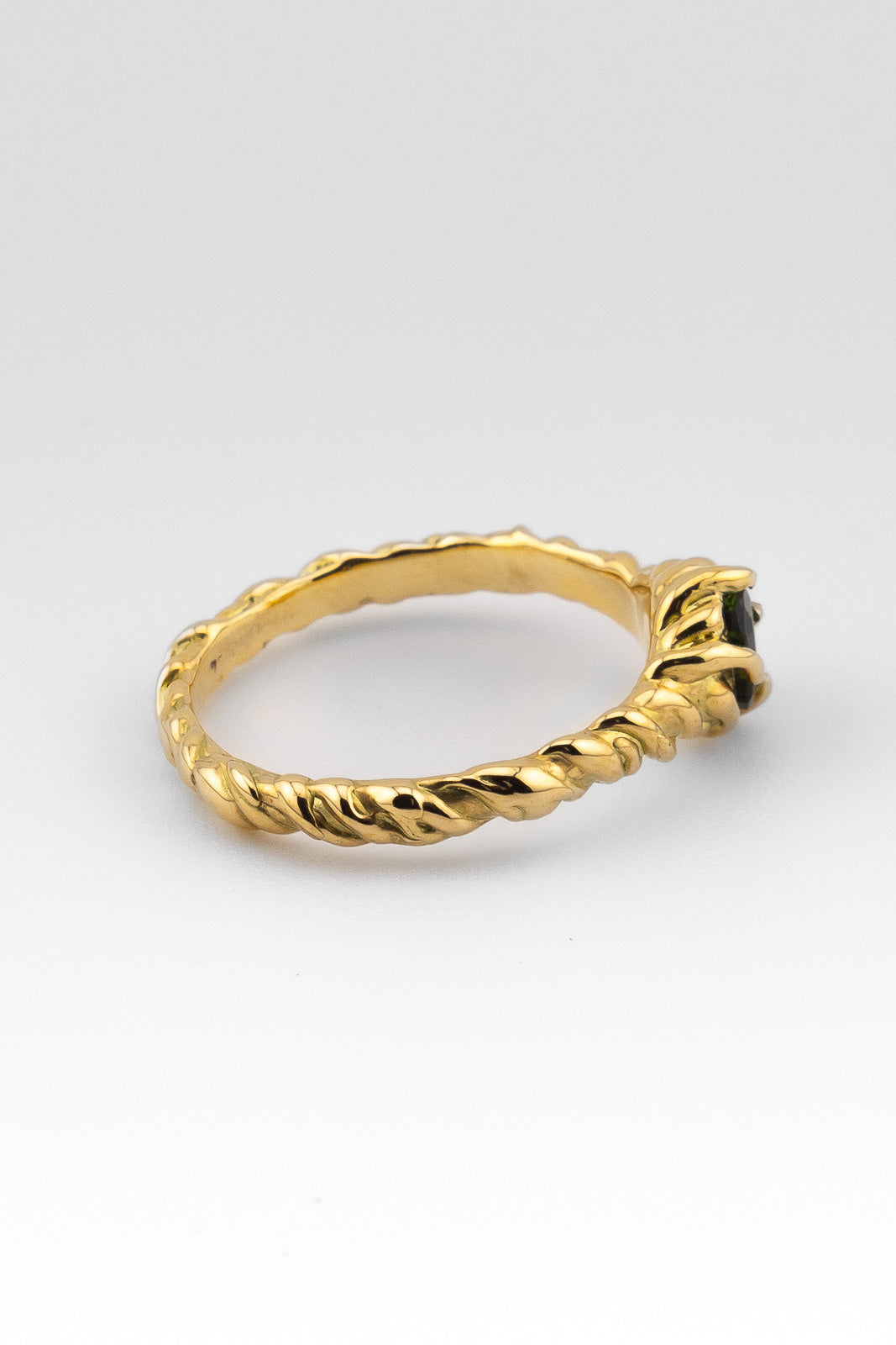 TOURMALINE WAVE RING | SOLID GOLD - Neij Jewellery, Rings