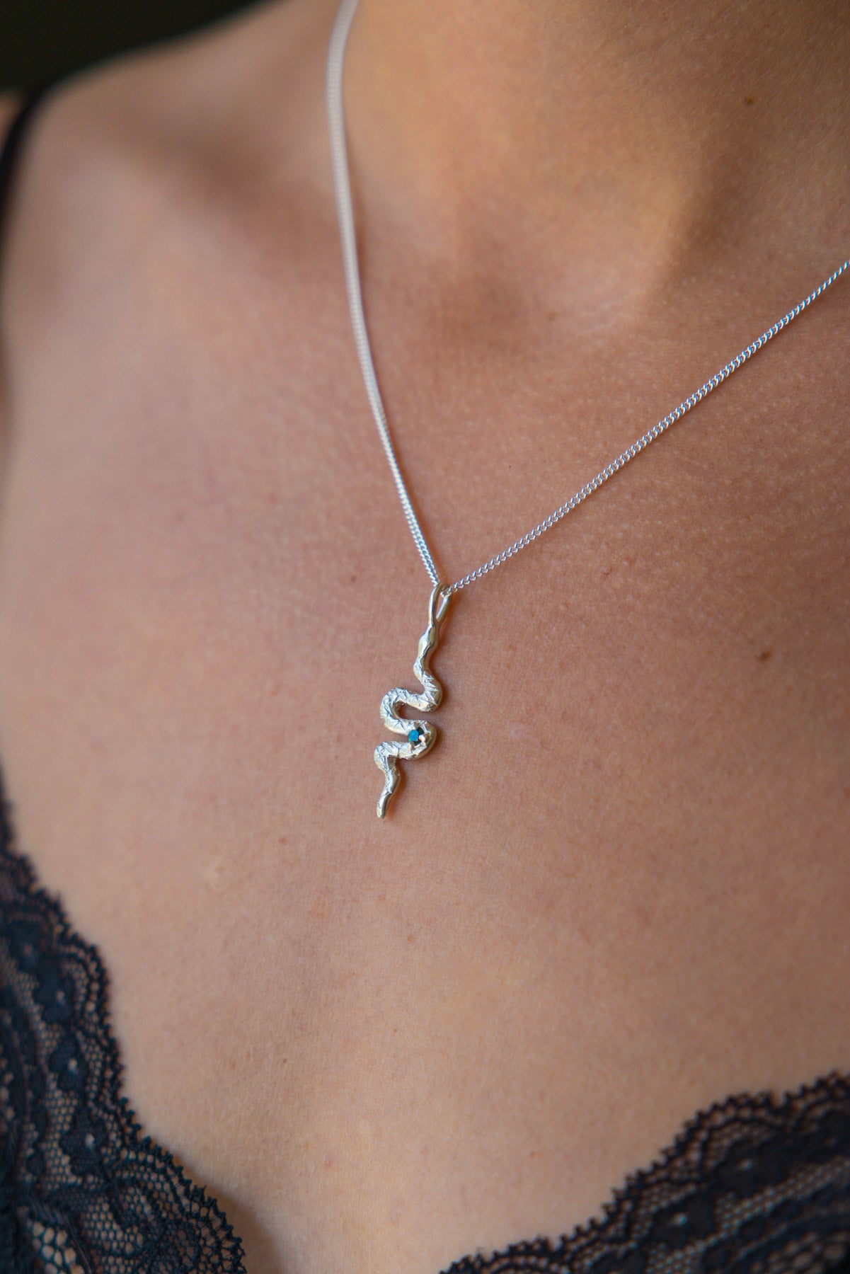 SERPENT NECKLACE - Neij Jewellery, Necklaces