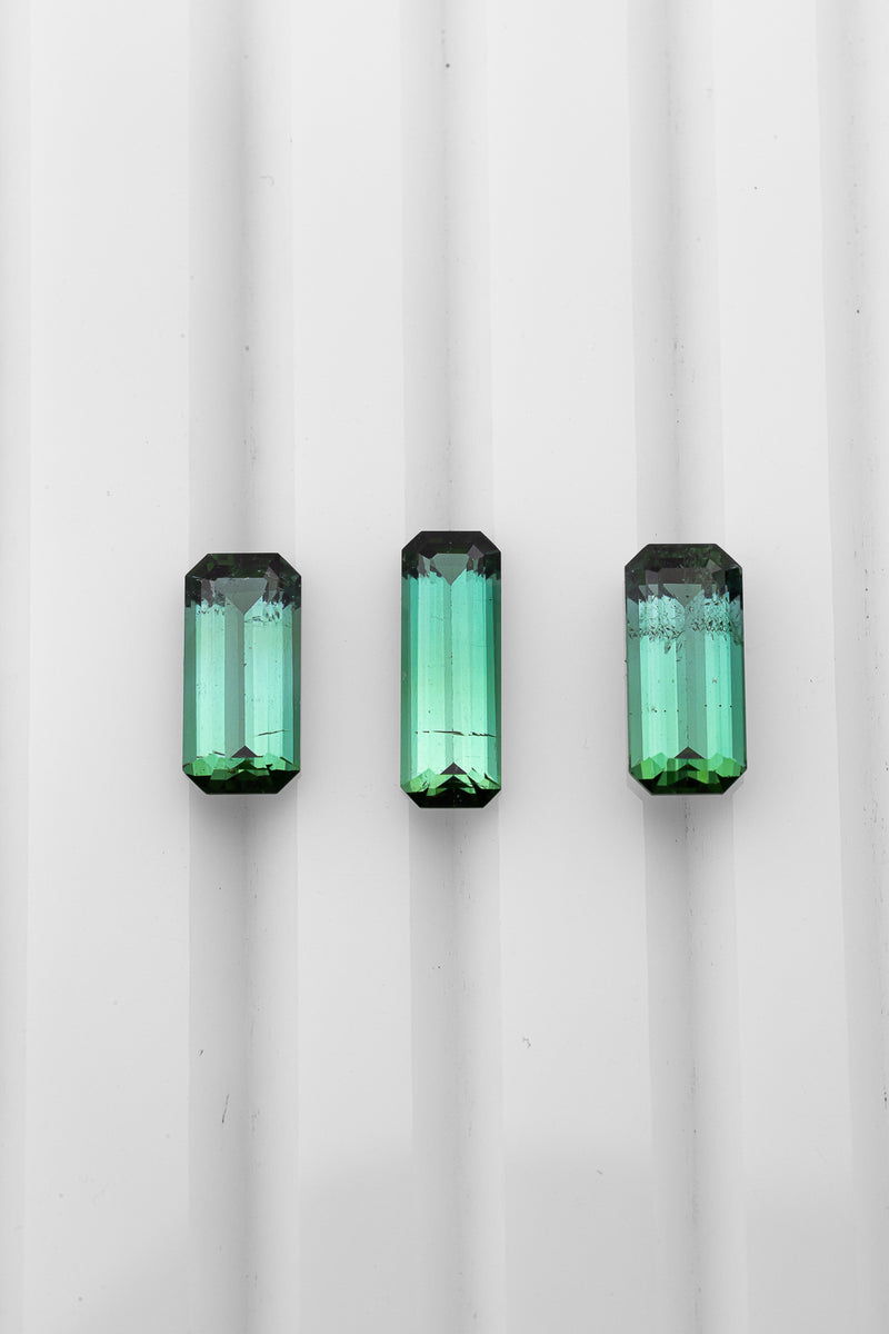 TOURMALINE SET 1 - TEAL - Neij Jewellery, Gemstone