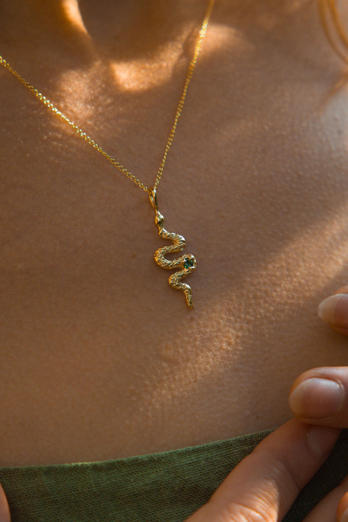 SERPENT NECKLACE - Neij Jewellery, Necklaces