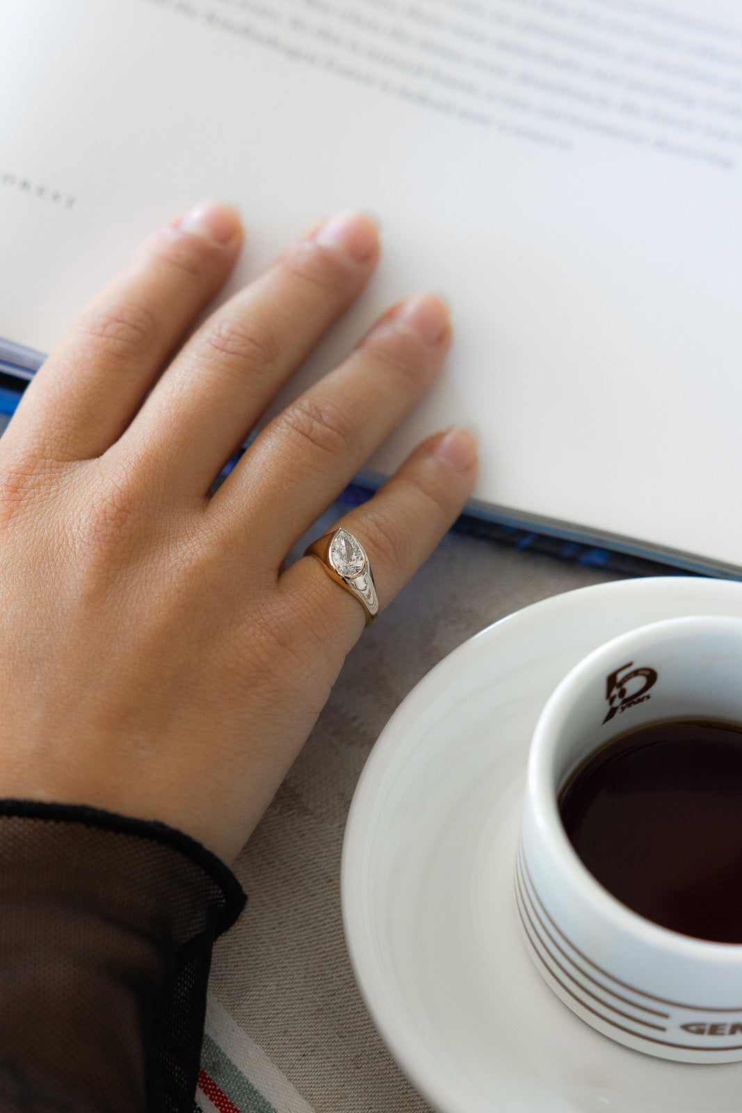 VINO | WHITE GOLD - Neij Jewellery, Rings