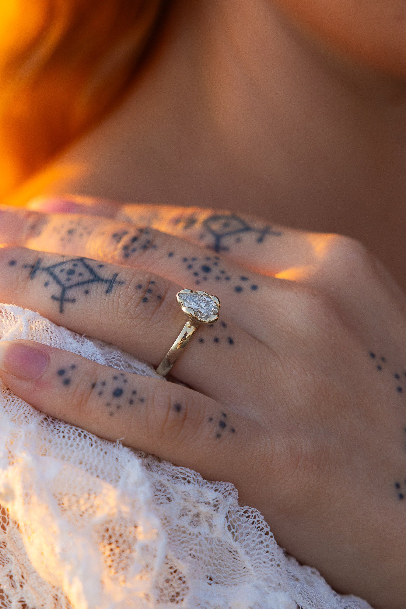 LUNE | WHITE GOLD - Neij Jewellery, Rings