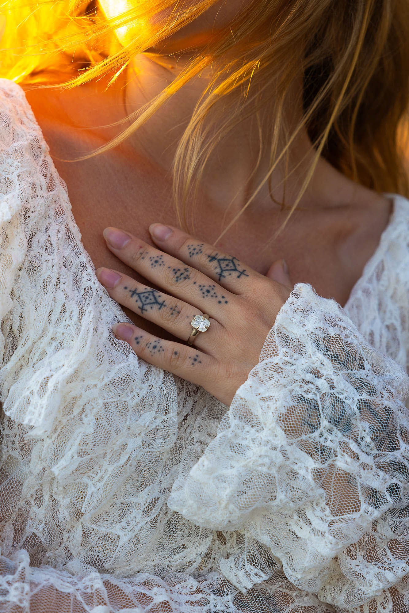 FLEUR | WHITE GOLD - Neij Jewellery, Rings