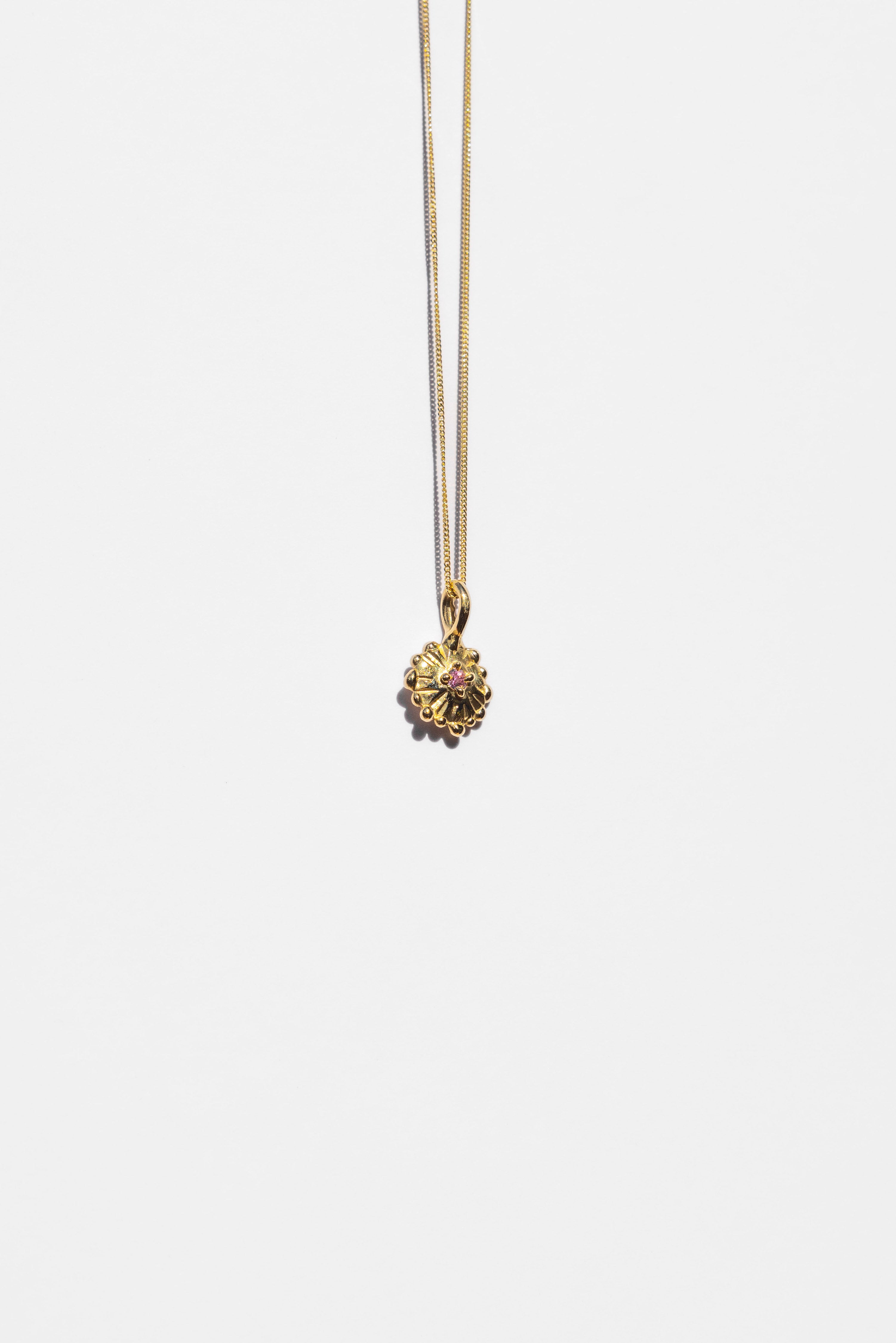 SAPPHIRE SUN NECKLACE - Neij Jewellery