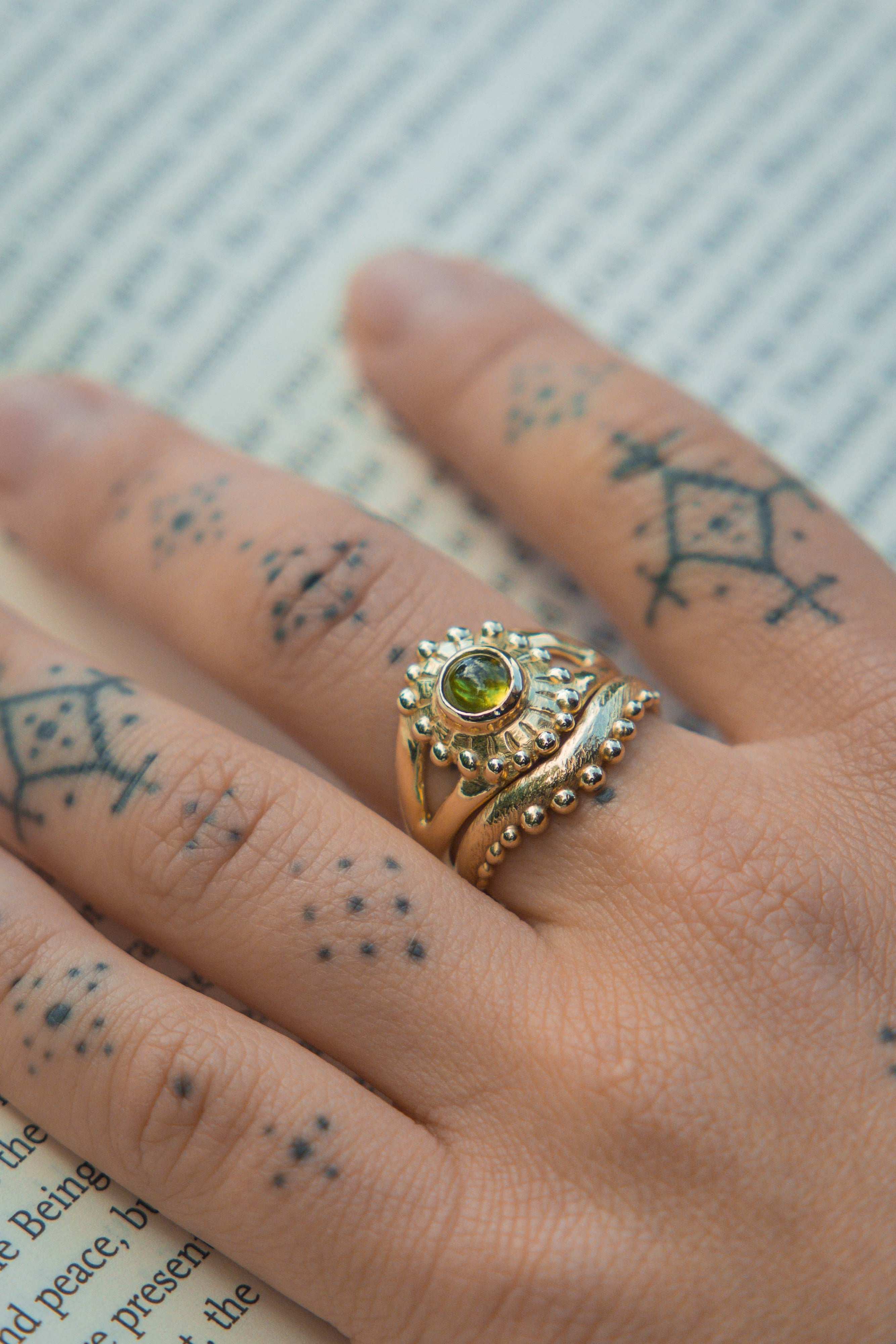 DIVINE PERIDOT - Size O - Neij Jewellery