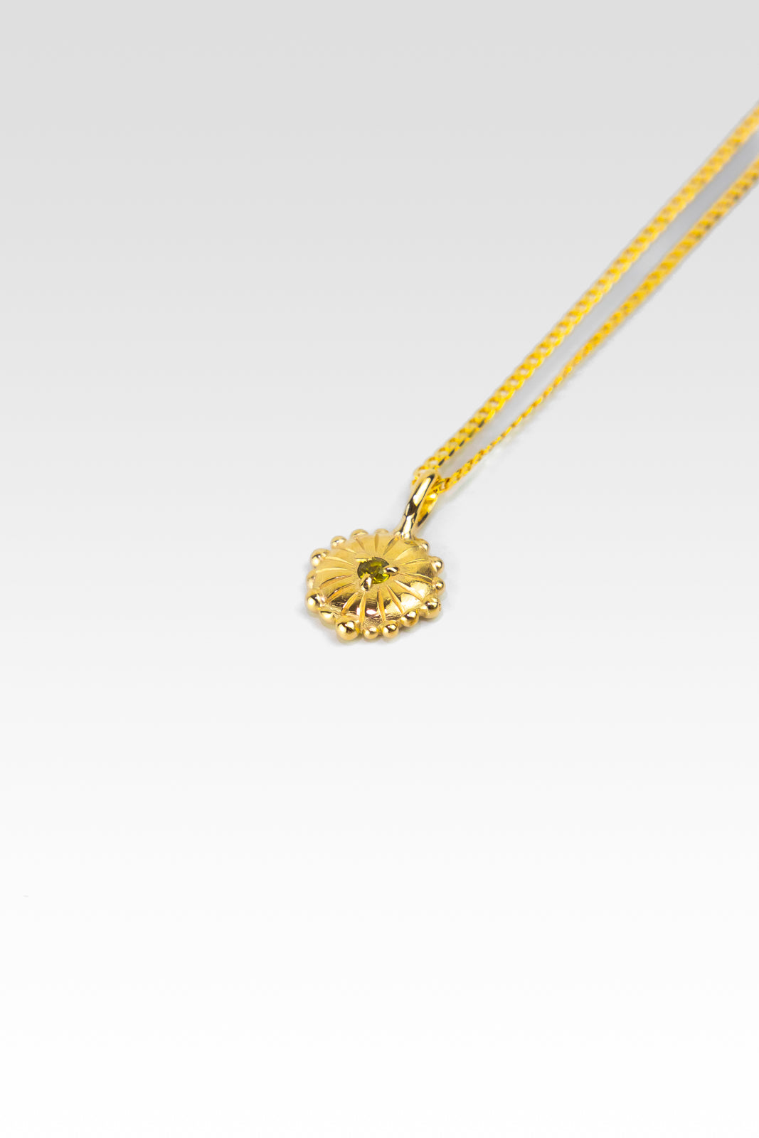 SAPPHIRE SUN NECKLACE
