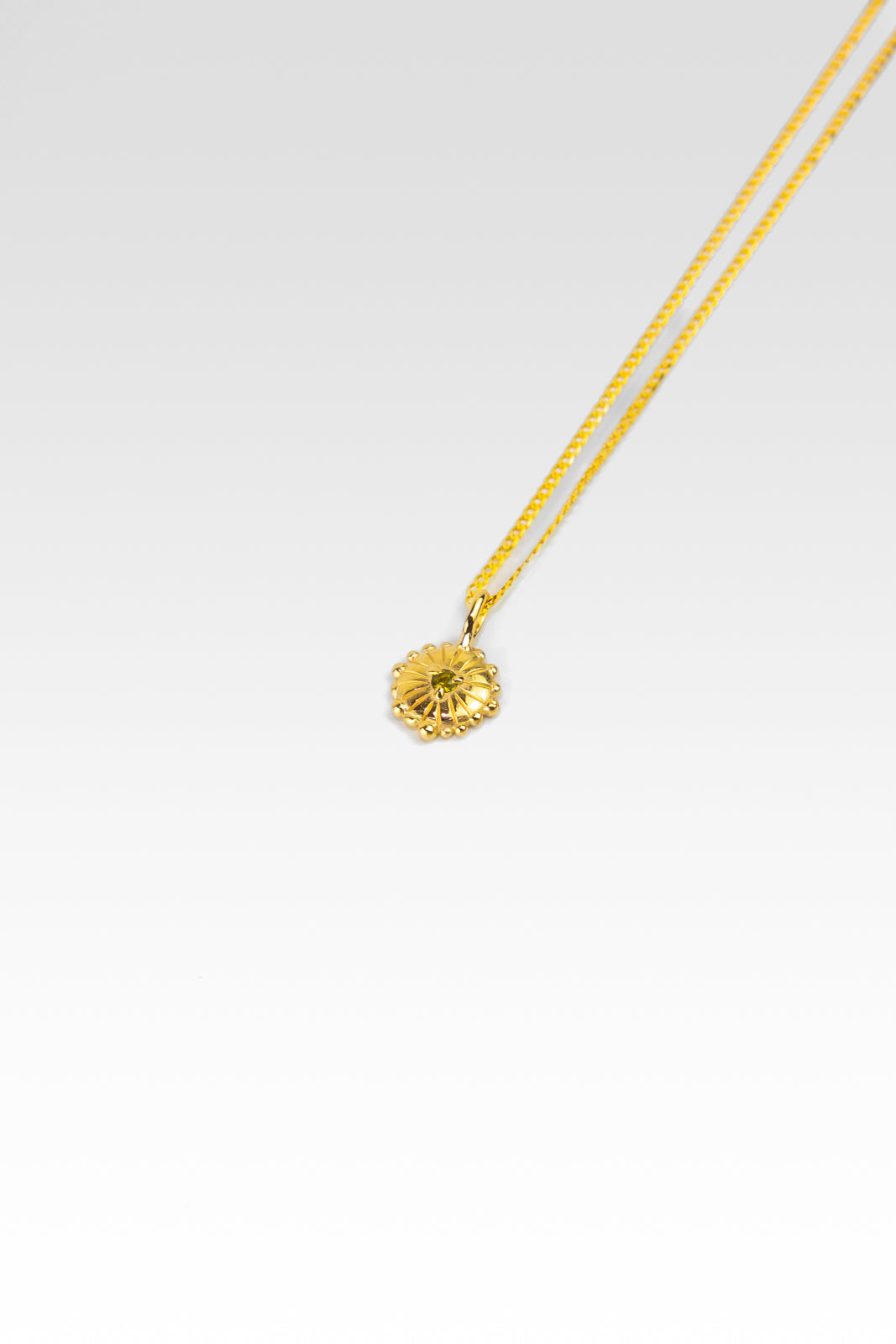 SAPPHIRE SUN NECKLACE