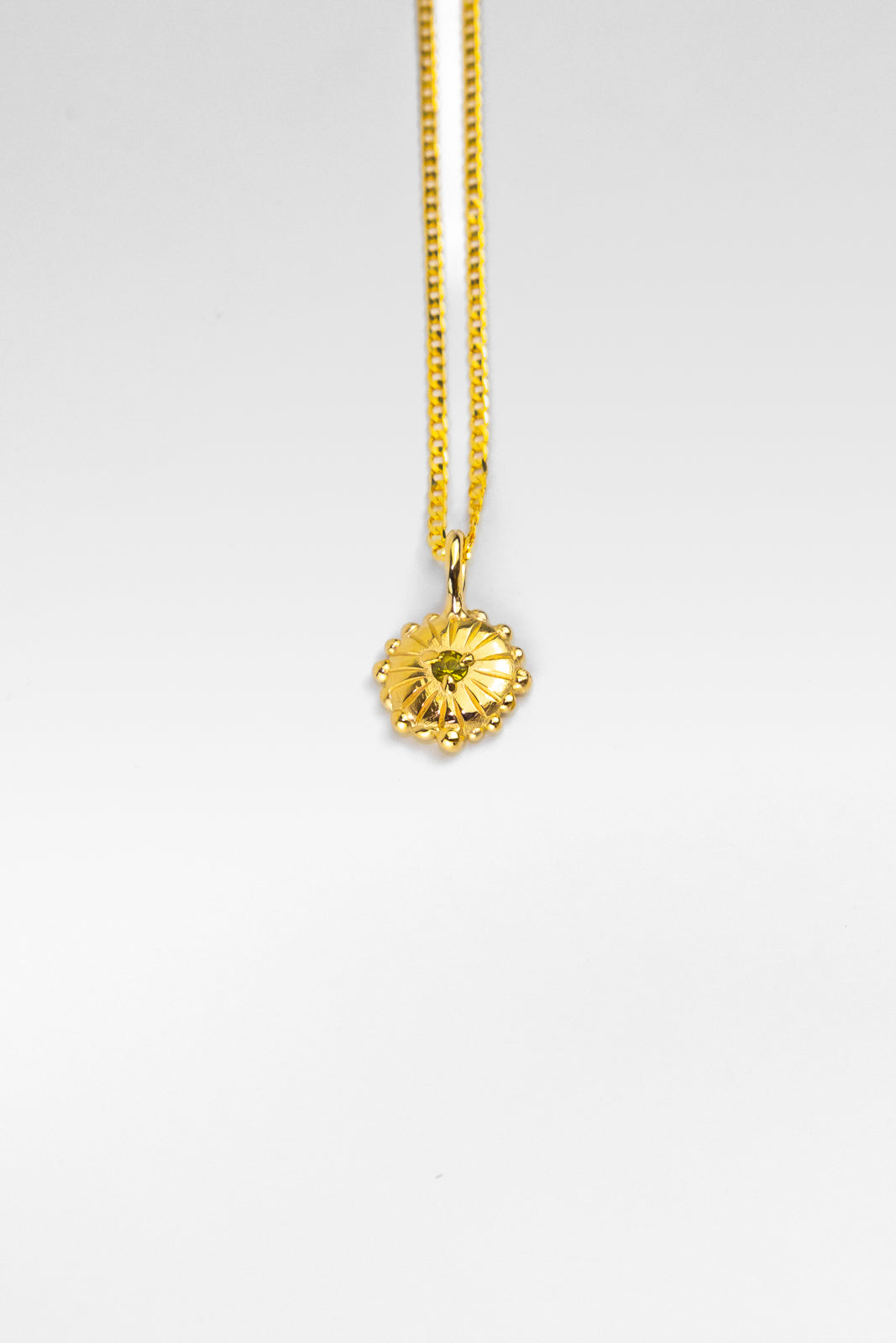 SAPPHIRE SUN NECKLACE