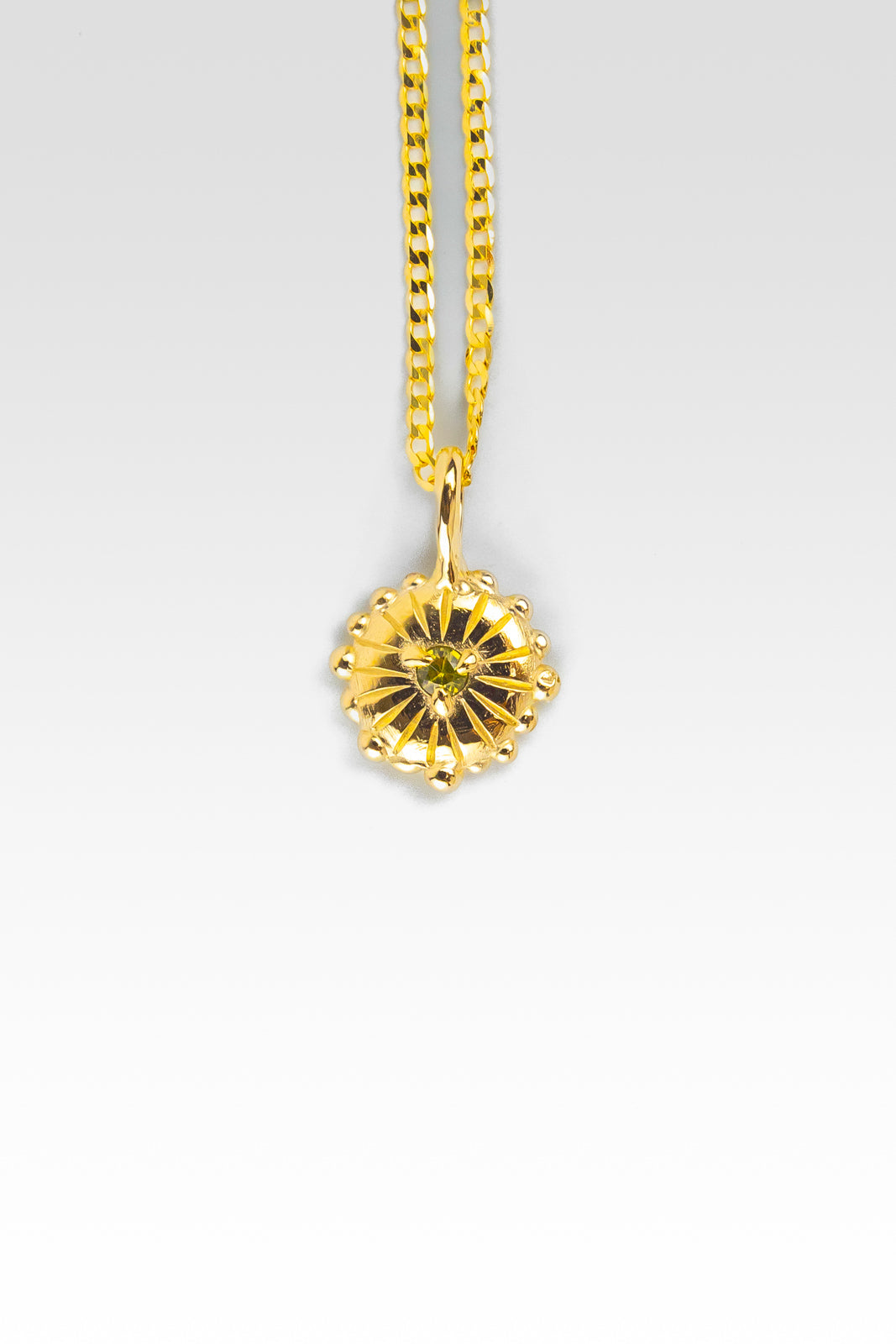 SAPPHIRE SUN NECKLACE