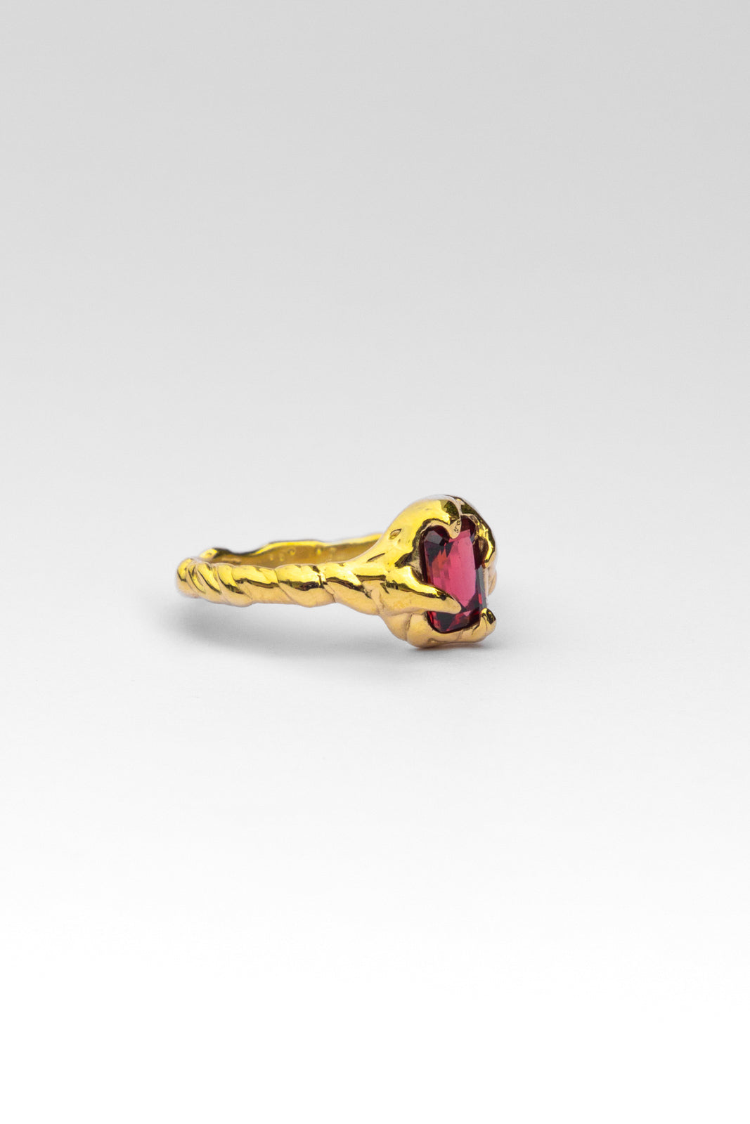 GARNET WAVE RING - Neij Jewellery, Rings