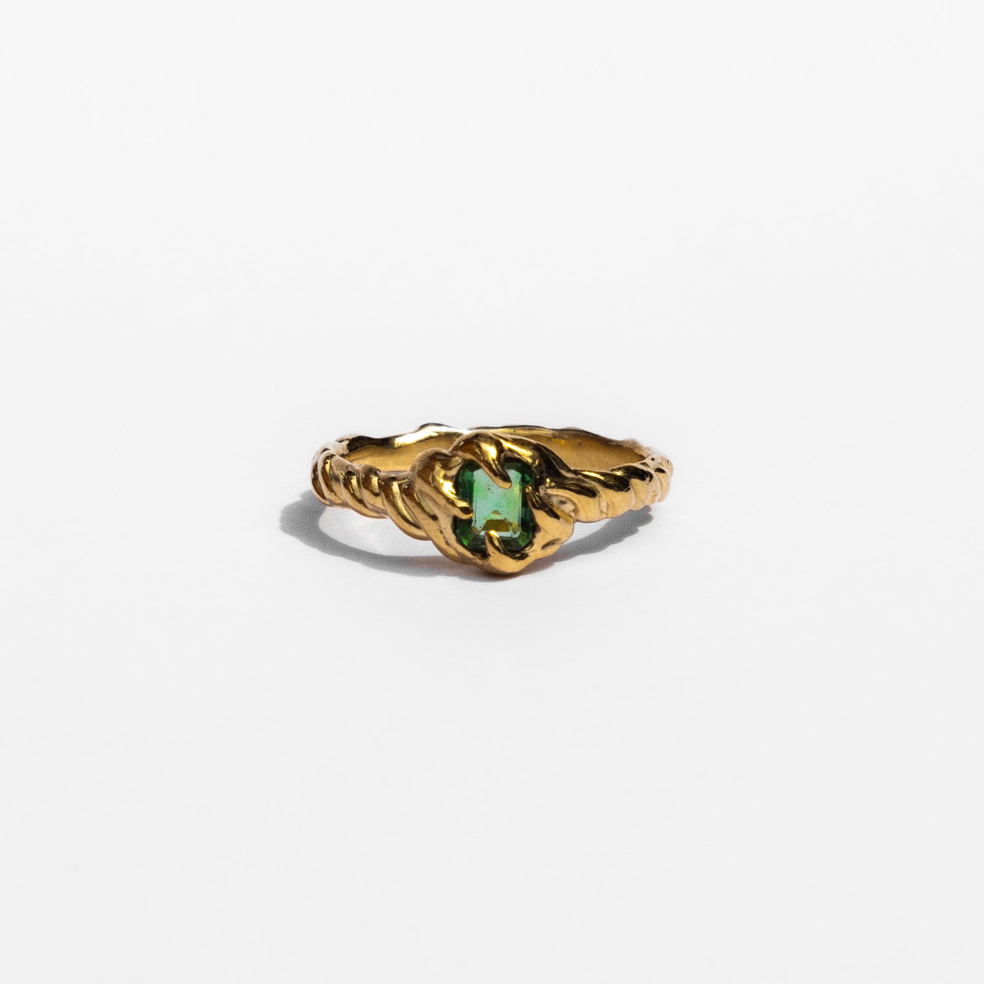 TOURMALINE WAVE RING