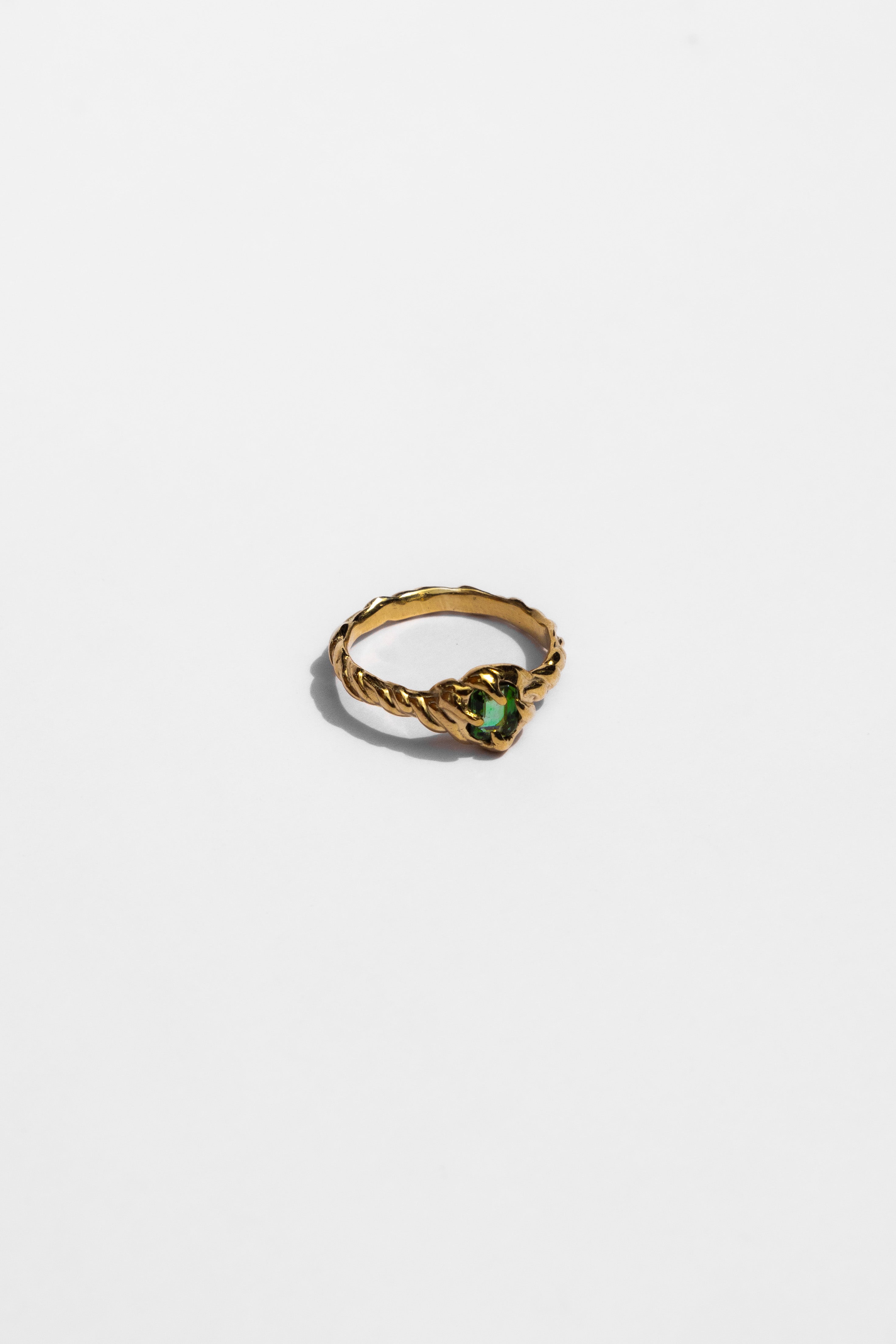 TOURMALINE WAVE RING - Neij Jewellery