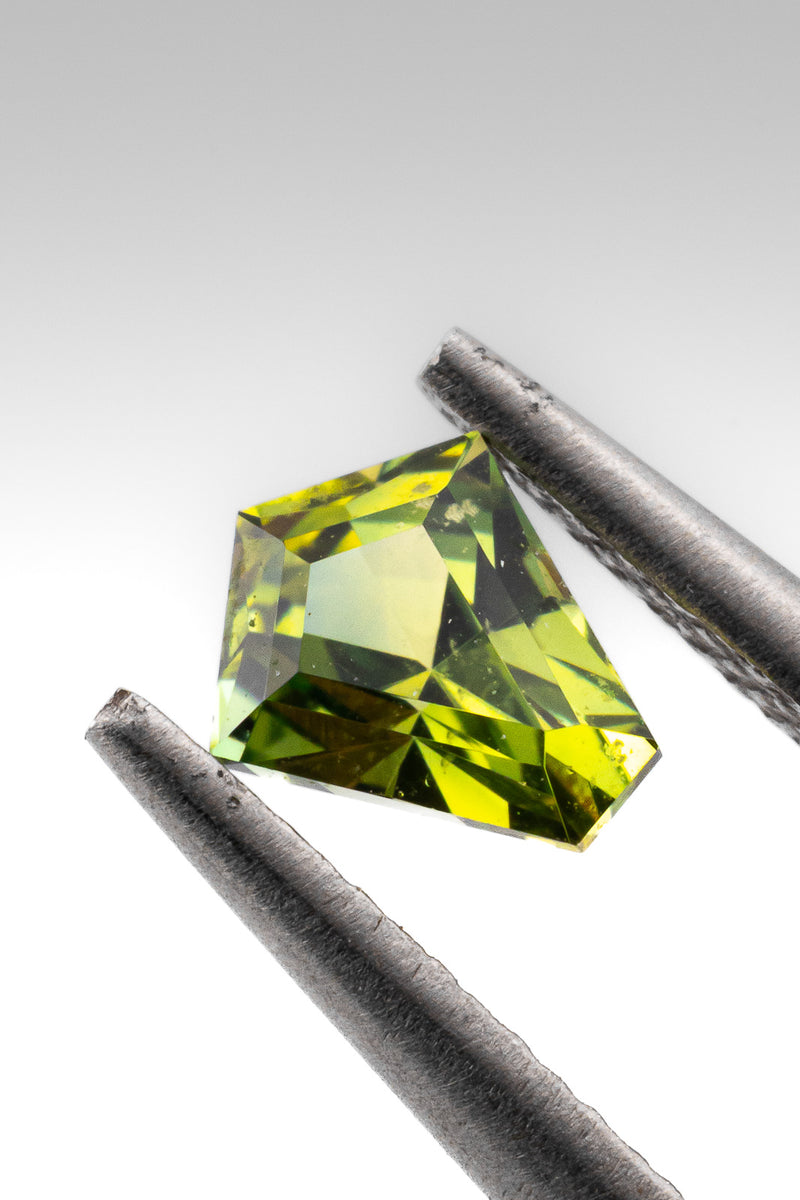 0.55ct SHIELD PARTI SAPPHIRE - Neij Jewellery, Gemstone