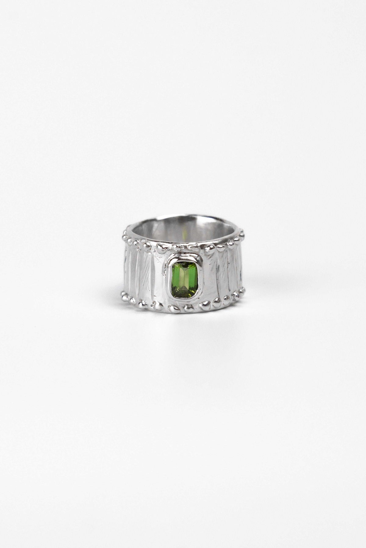TOURMALINE CIGAR BAND - Size N - Neij Jewellery
