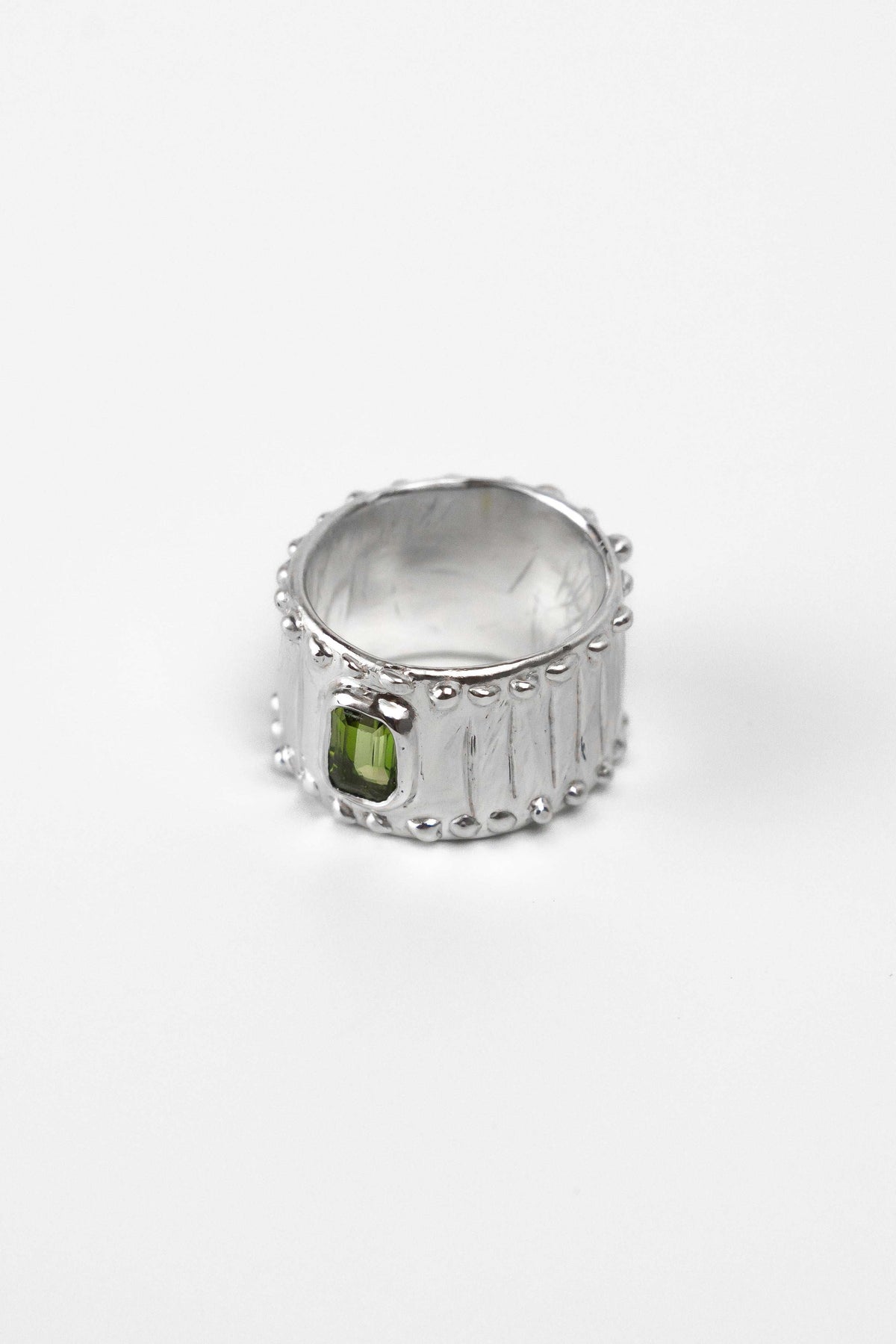 TOURMALINE CIGAR BAND - Size N - Neij Jewellery