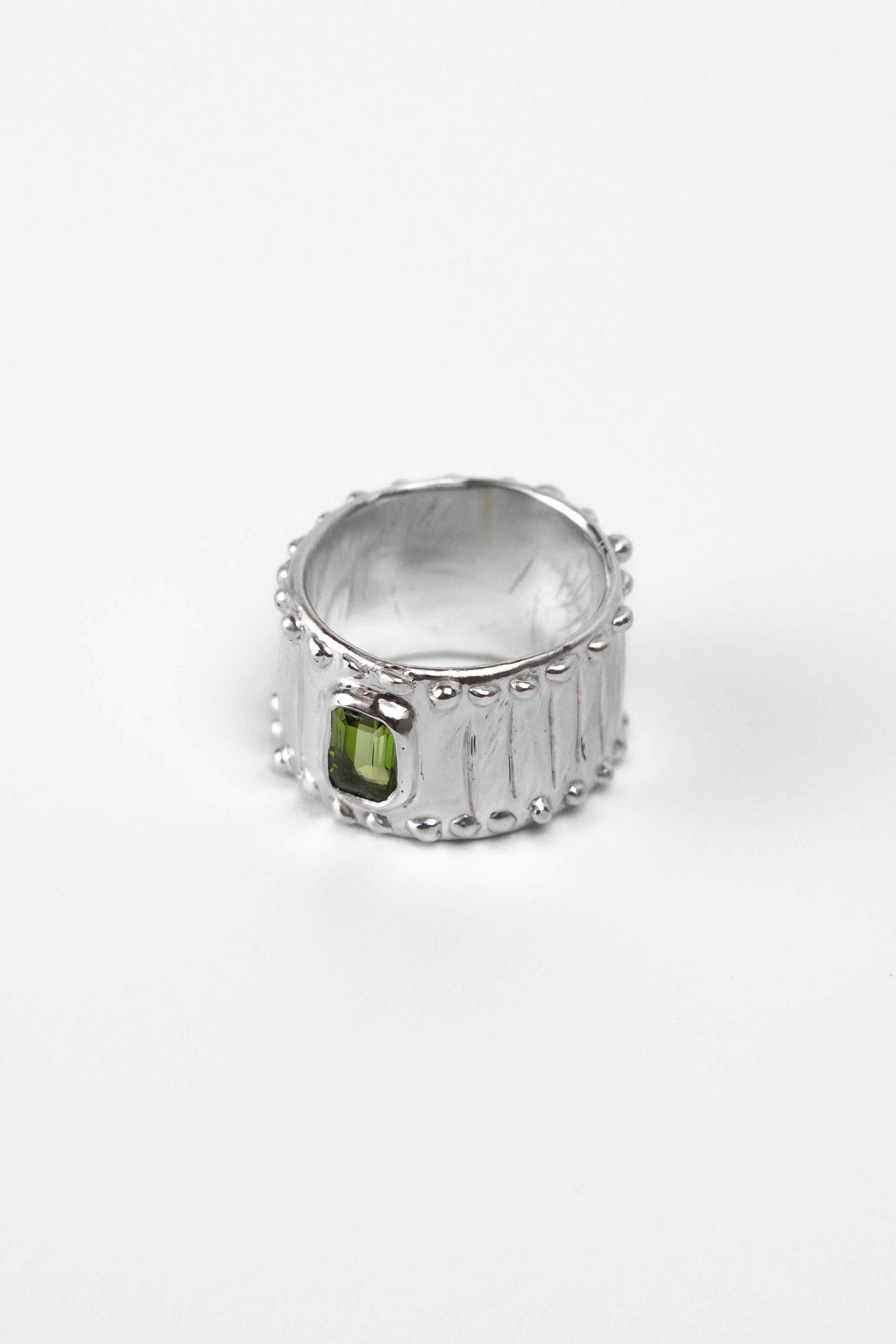 TOURMALINE CIGAR BAND - Size N - Neij Jewellery