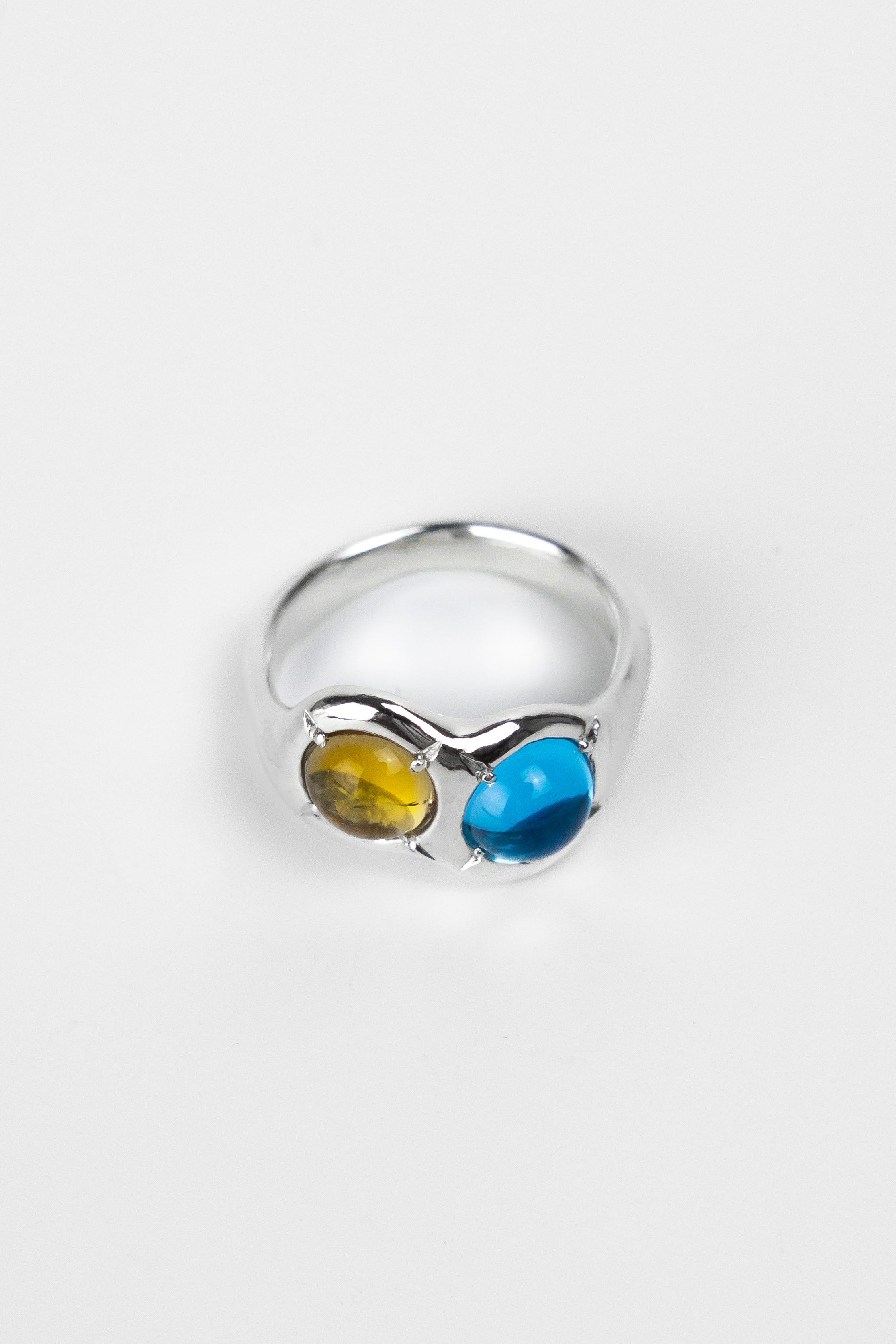 TOPAZ & CITRINE - Size N - Neij Jewellery