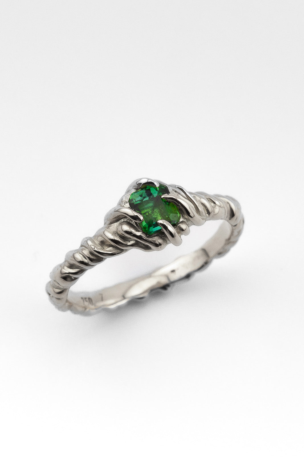 TOURMALINE WAVE RING | WHITE GOLD - Neij Jewellery, Rings