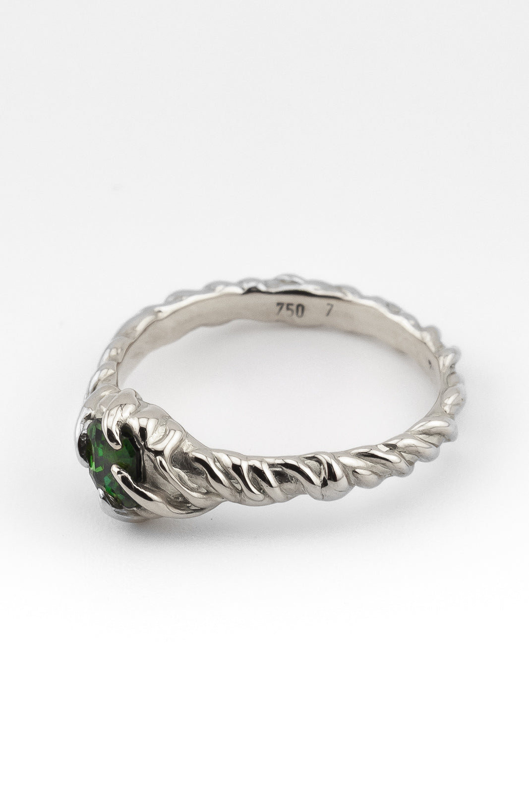 TOURMALINE WAVE RING | WHITE GOLD - Neij Jewellery, Rings