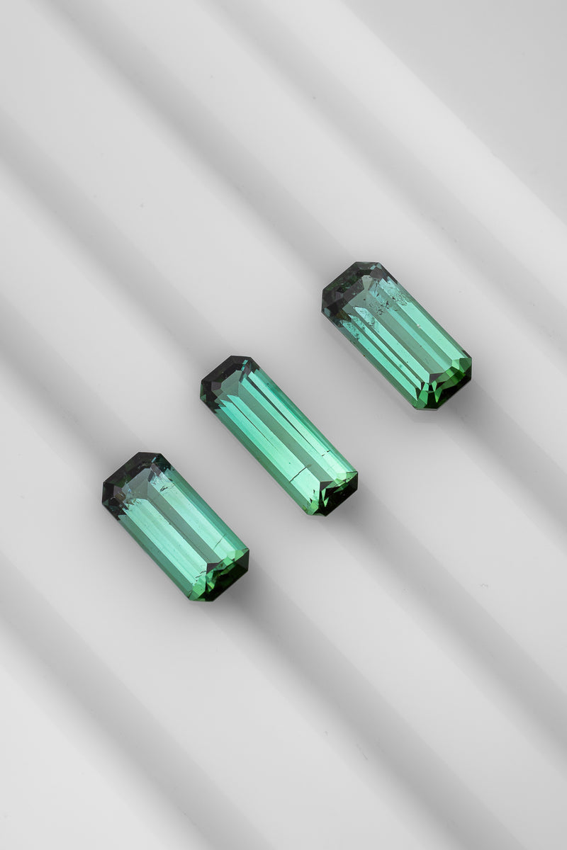 TOURMALINE SET 1 - TEAL - Neij Jewellery, Gemstone
