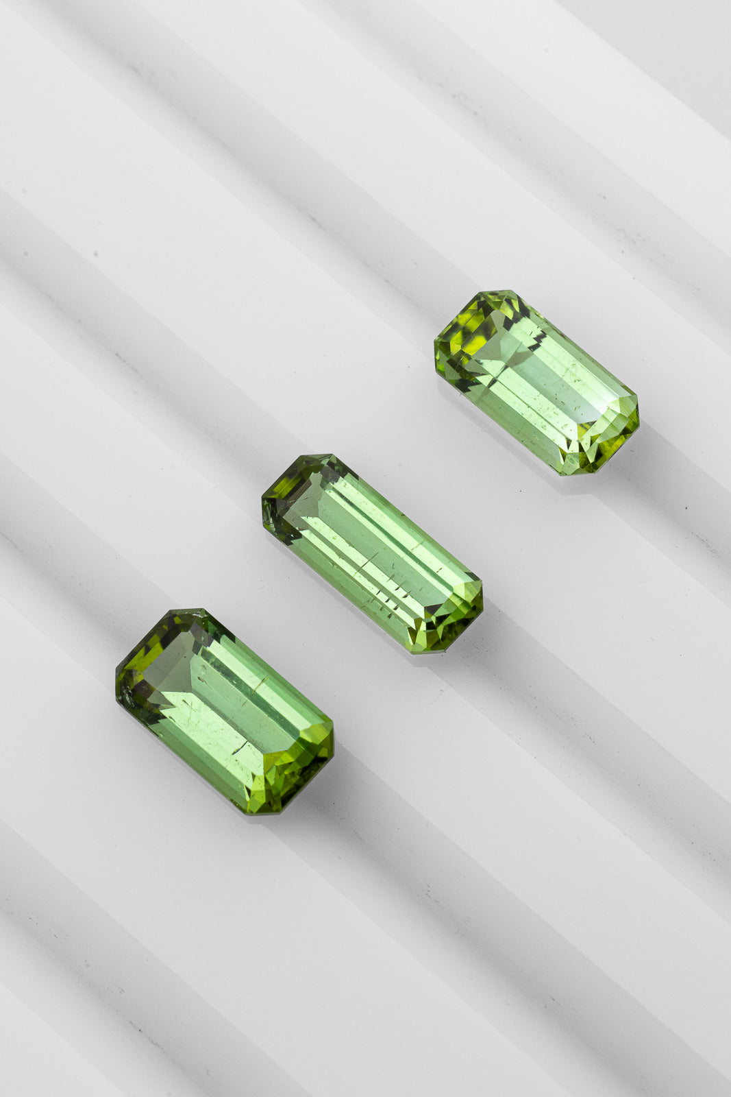 TOURMALINE SET 3 - GREEN - Neij Jewellery, Gemstone
