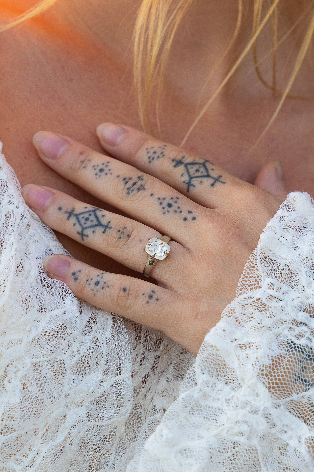 FLEUR | WHITE GOLD - Neij Jewellery, Rings