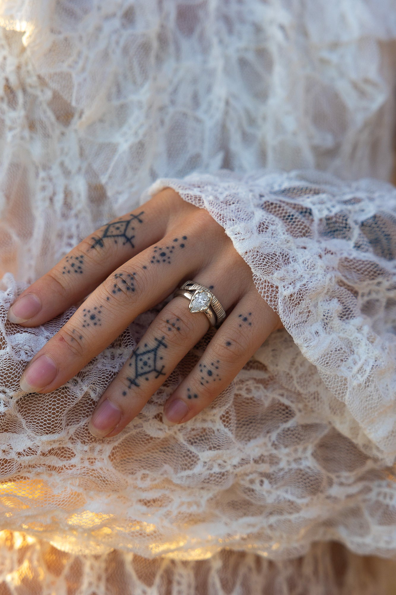 AERIS | WHITE GOLD - Neij Jewellery, Rings