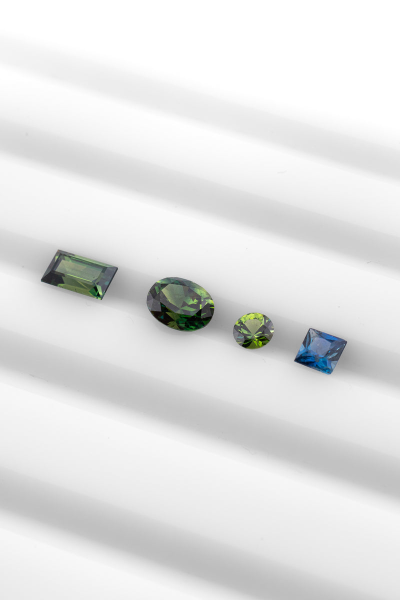 AUSTRALIAN SAPPHIRE SET 4