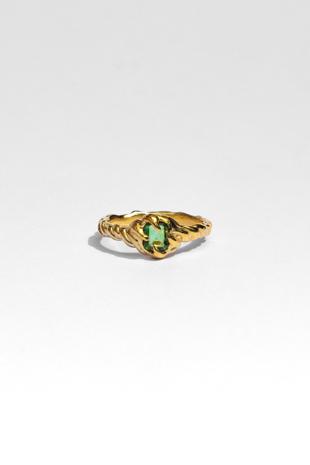 TOURMALINE WAVE RING